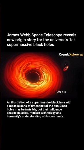 James Webb Just Uncovered the Origin of the Universe’s First Black Holes 😳🕳️