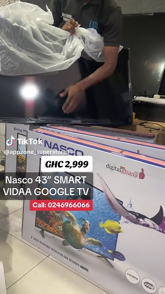 NASCO 43” Smart Vidaa Google TV - Unbeatable Home Entertainment