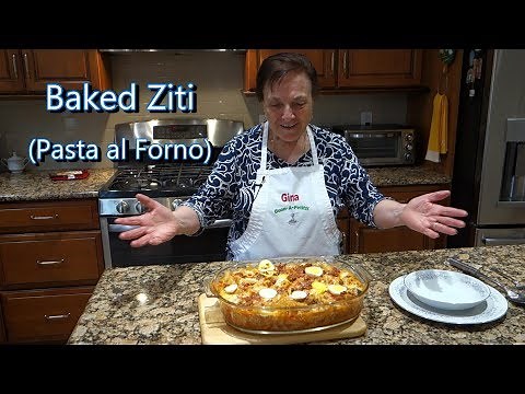 Italian Grandma Makes Baked Ziti/Rigatoni (Pasta al Forno)