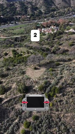 How cinematic drone footage actually gets made (stick inputs revealed) #drone #tutorial #shorts