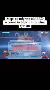 69K views · 676 reactions | Steps to migrate old FEO account to New FEO online system | CSG - Civil Security Group | Facebook