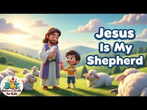 Jesus Is My Shepherd 🐑 | Christian Kids Worship Song | Psalm 23 for Children | Christian Kids Song