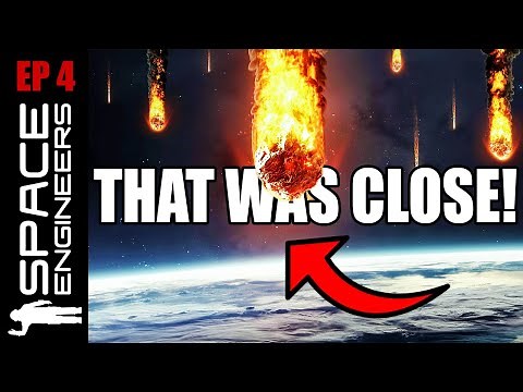Space Engineers Survival (EP4) | Watch out! Meteor Shower! [2025]
