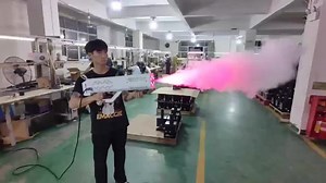 ปืนยิงควันแบบพกพาสำหรับไนท์คลับ Dmx ดิสโก้ ดีเจ ปาร์ตี้ ไฟเลเซอร์ LED ไฟหมอก สเปรย์หมอก RGB เครื่องพ่นควัน Co2 | Lazada.co.th