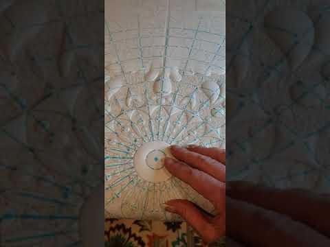 Quilting Tranquility-kyra Reps wholecloth quilt