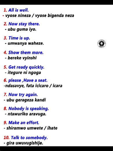 Learn English Quickly: Tips for Kirundi and Kinyarwanda Speakers