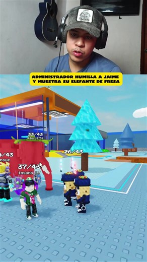 ADMINISTRADOR HUMILLA A JAIME Y MUESTRA #brainrot #robloxfyp | Jaime