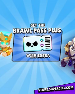 Holy hellfire it's Brawl Pass Plus with extra instant progression up for grabs at the Supercell Store. Go get it now! | Brawl Stars | Facebook