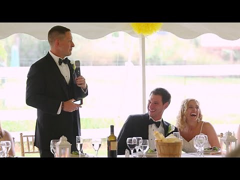 🤣❤️ Brother of the Groom Gives Heartfelt and Hilarious #Speech