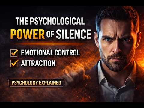Why Silence Makes You Powerful | Emotional Control Psychology