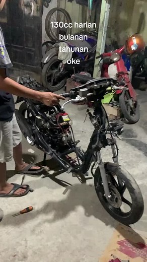 130cc Harian Yamaha Mio Sporty Modification