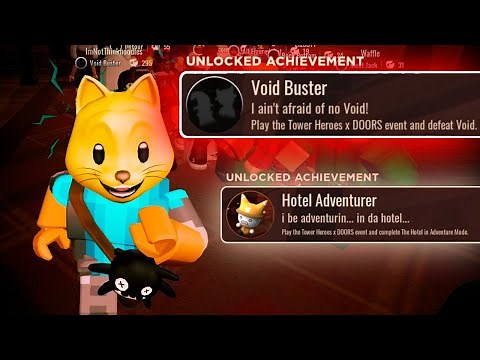 I GOT ROBLOX DOORS VOID BUSTER SECRET BADGE!