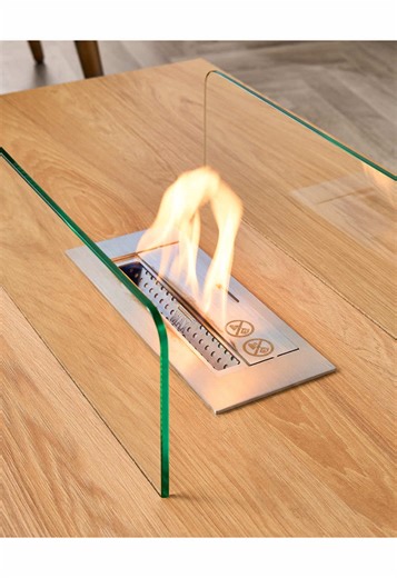 New colour options! 🎉 The Acantha Castellón Bio Ethanol Coffee Table is now available in Oak Effect and Concrete Effect✨ With a heat output of up to 3kW, this table will heat up your space in style! 🔥 🔗Check out the full Acantha Castellon range here with the link in bio! #FireplaceWorld #BioEthanol #BioEthanolFire #Fire #Fireplace