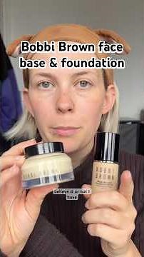 Honest review of the Bobbi Brown Vitamin Enriched Face Base & Weightless Skin Foundation