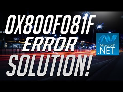 How to fix .NET Framework 3.5 Error 0x800f081f in Windows 10 [2026]