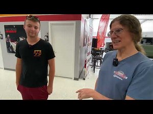 A Grand Prize Winner Visits the Dream Giveaway Garage