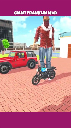 GIANT FRANKLIN MOD IN INDIAN THEFT AUTO SIMULATOR NEW UPDATE || INDIAN THEFT AUTO SIMULATOR ||