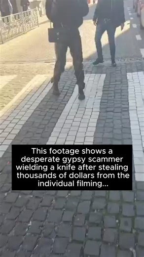 Helpful Rebels TV on Instagram: "Knife wielding Gypsy arrested"