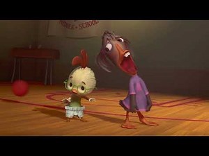 Chicken Little Dodgeball Scene