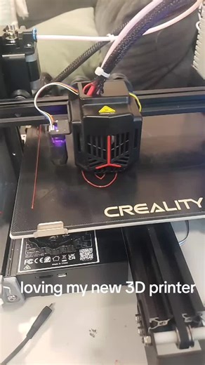 3rd test print on my Ender 3 Neo 3D printer. Printing one of my own designs.#3dprinting ##creality #2026