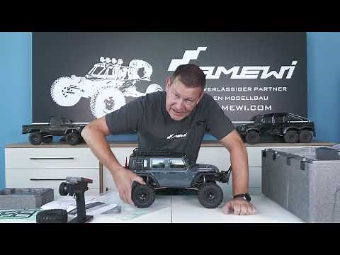 AMEWI AMXRock Crosstrail Crawler 4WD RTR RC Offroad Unboxing by D-Edition TV