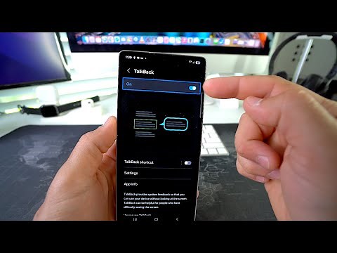How to Disable / Turn OFF TalkBack on a Samsung Galaxy S25