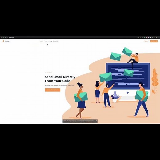 Send Email With React without Backend | #tekcerpts #shorts