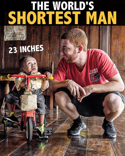 In loving memory of Junrey Balawing, who recently passed away, I wanted to share this story I made about his life when we met last year. At 23.62 inches tall, Junrey was the world's shortest man, verified by Guinness World Records in 2011. While your first intention might be to feel bad for him, that's not what Junrey or his father wanted you to think. The 26 year old could do many things by himself, and he had a great personality! Follow Drew Binsky for more stories from every country in the wo