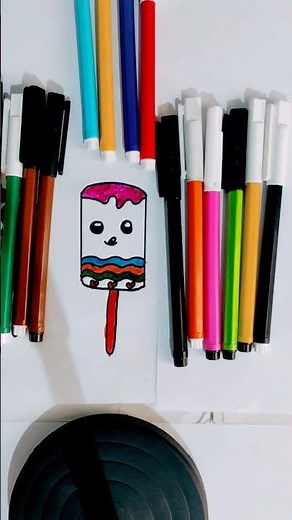 How to Draw a Cute Popsicle and Practice the Alphabet | Easy Art for Kids