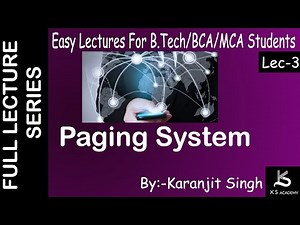 Paging System | Wireless Communication | BTech | Lect 3 | GGSIPU & Other univ