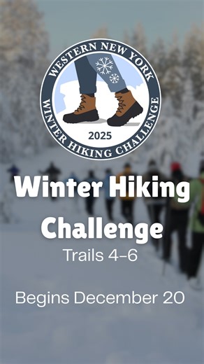 New to winter hiking? We’ve got you covered! The 2025 WNY Winter Hiking Challenge has trails for all skill levels, and today we’re revealing three EASY ones to get you started! This is where the winter fun begins: Four Mile Creek Nature Preserve Tifft Nature Preserve Knox Farm State Park (Perfect for learning to snowshoe!) Follow along as we unveil three trails every day! Find all 32 trails and sign-up details at hike-wny.com. Challenge starts Dec. 20! #wnyhikingchallenge #hikewny | Outside Chro