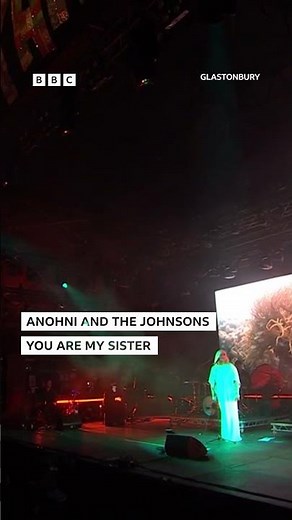Anohni and the Johnsons bring some soul to the Glastonbury Park Stage 💚