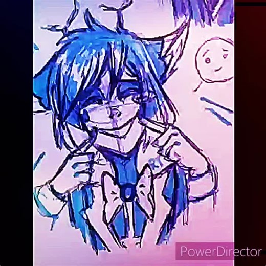 blue alastor edit #hazbinhotel #raidodemon #alastor #demon #edit #blueslalastor