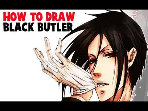 How to Draw Sebastian Michaelis from Black Butler