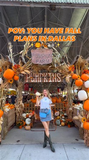 ✨🍂PUMPKINS ARE BACK AT THE DALLAS FARMERS MARKET 👉 PERFECT FALL ACTIVITY IN THE CITY🎃✨ #DallasLoveList // @dallasfarmersmarket Pumpkin Patch is open daily from 10-6 pm! They have the cutest fall backdrop for family photos, and TONS of pumpkins in every shape and size! 🎃 📍ADDRESS // 920 S. Harwood, Dallas, Texas 75201 Add it to the Love List! 💕✨ | Dallas Love List