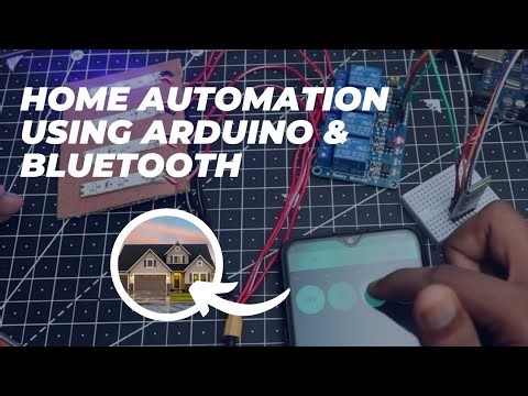 Home Automation with Arduino, Bluetooth | How to control Relay using Arduino & Bluetooth from Mobile