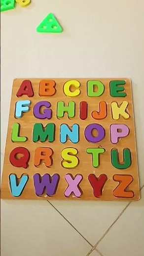 Wooden Block ABC For Kids