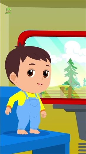 Gadi Aayi Gadi Aayi, Gaadi Aai Gaadi Aai, Chuk Chuk Rail Chali #shorts #babysongs #cartoon #poems