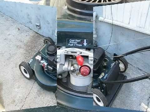 Lawn Mower Repair pt.1: starts & dies, Tecumseh/Craftsman, Alameda Repair Shop