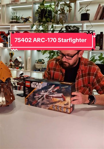 2025 LEGO Star Wars ARC-170 Starfighter Review