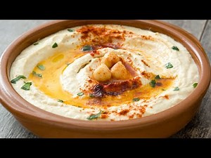 Easy Homemade Hummus Recipe From Scratch - Best Hummus Recipe in 5 Minutes!