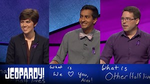 10K reactions · 3.2K shares | Today's Final Jeopardy! includes a heartfelt moment with Alex and another win for Emma! #TournamentOfChampions | Jeopardy! | Facebook