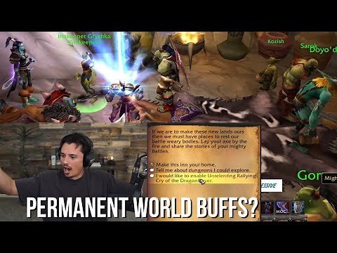 Unrelenting Rallying Cry of the Dragon Slayer - PERMANENT World Buff