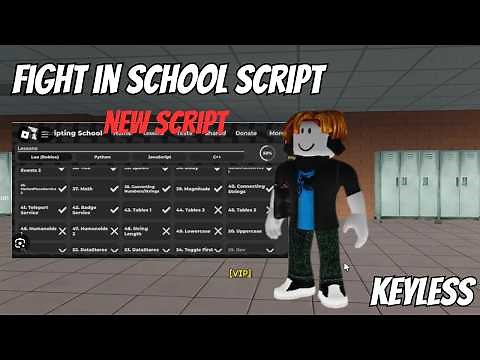 🔥 Fight In A School Script 2026 (FREE & KEYLESS) | Kill Aura, Auto Farm Kills, Hitbox Extender,