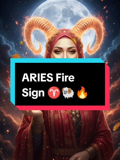 ARIES Fire Sign...♈🐏🔥 #aries #aries♈️ #zodiacsign