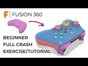 Complete Fusion 360 for Beginner Exercise | Freeform Special
