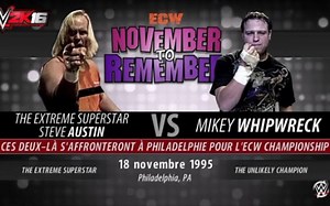 ECW November To Remember 1995.11.18 Mikey Whipwreck vs. Steve Austin