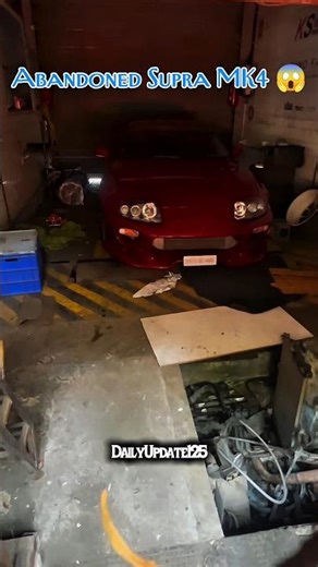 Abandoned Toyota Supra MK4 Found Hidden In Garage In Mumbai 😱 | Forgotten JDM Legend