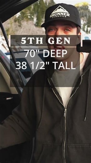 ⚠️ 5th Gen 4Runner Vs 6th Gen - Cargo Space