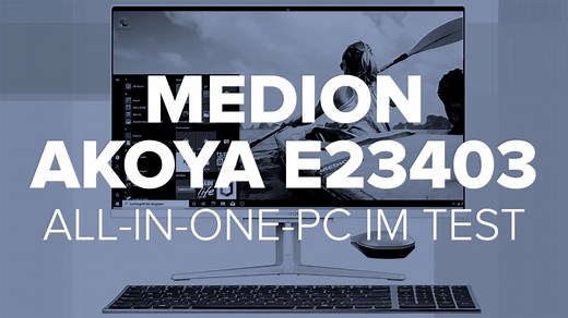 Medion Akoya E23403: All-in-One-PC im Test